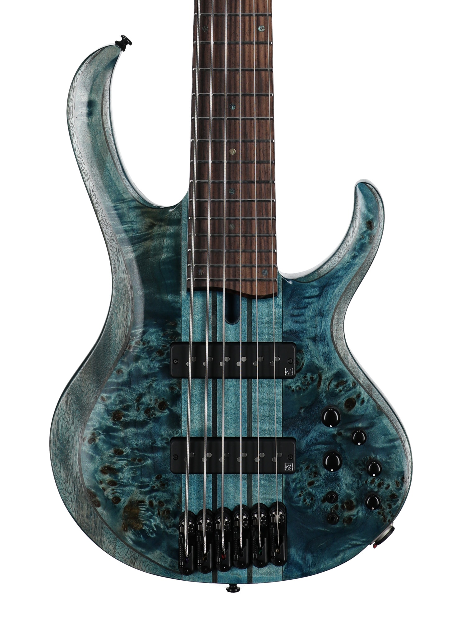 Ibanez BTB946 6-String Bass Guitar Cosmic Blue Low Gloss