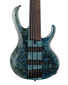 Ibanez BTB946 6-String Bass Guitar Cosmic Blue Low Gloss