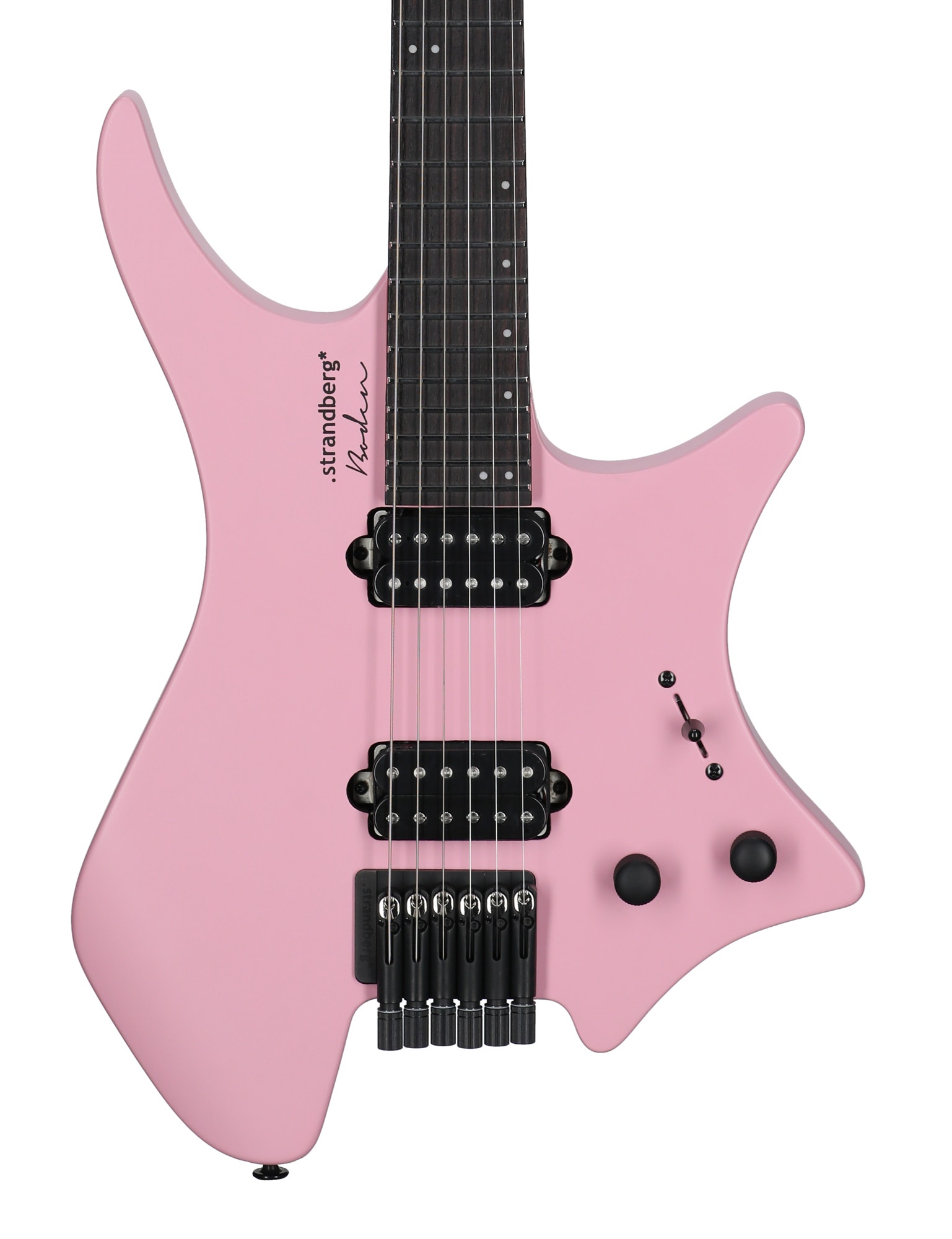 Strandberg Boden Essential 6 Electric Guitar with Gig Bag Coral Pink View 2