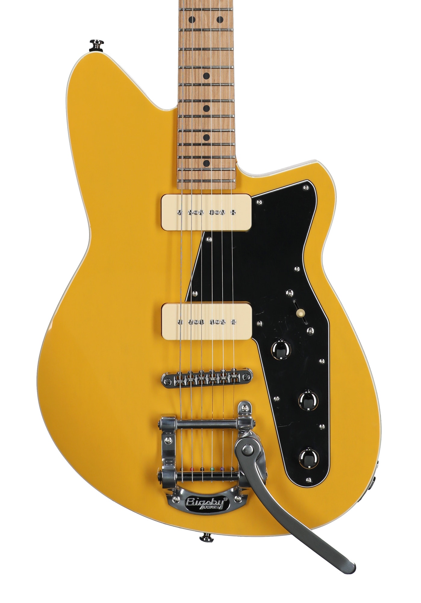 Reverend Jetstream 290 Bigsby Guitar Vintage Yellow