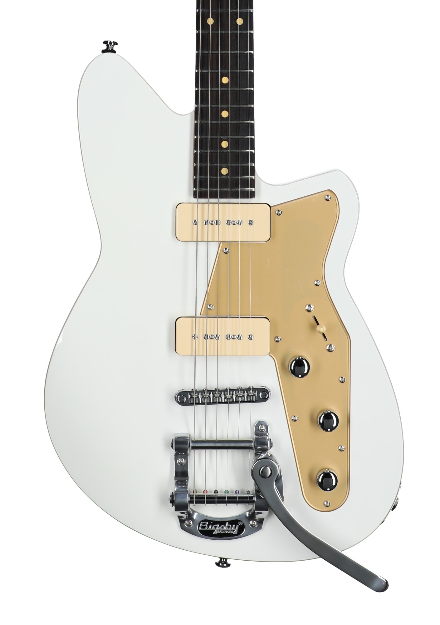 Reverend Jetstream 290 Bigsby Guitar Transparent White