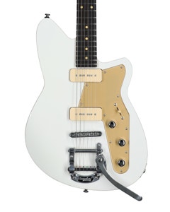 Reverend Jetstream 290 Bigsby Guitar Transparent White