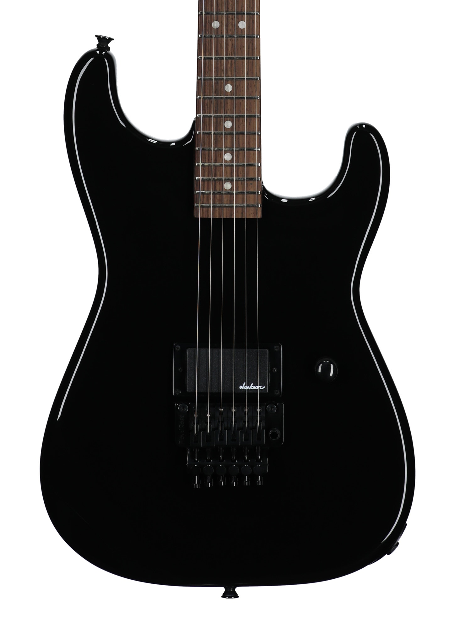 Jackson Pro Origins 1985 SD1A H FR Guitar with Bag Black View 2