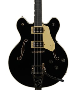Gretsch Broadkaster LX CB Semi Hollow Body GUitar with Case Bigsby Black View 2