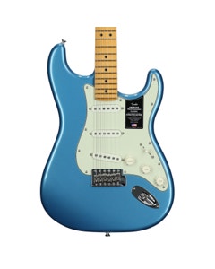 Fender Am Pro Classic Strat MN Fade Lak Placid WB View 2