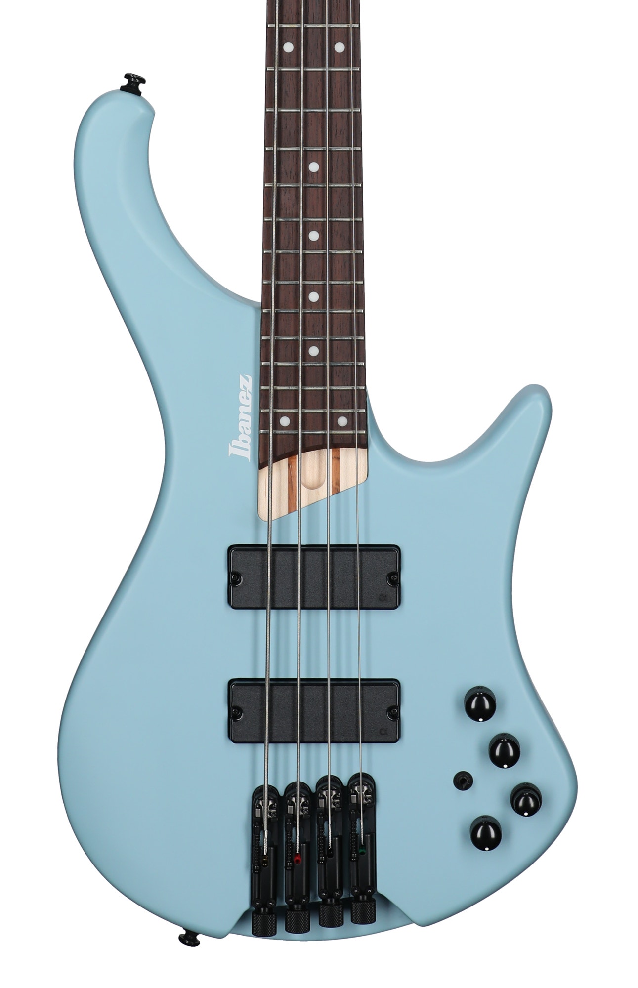 Ibanez EHB600 Bass Guitar Purist Blue Matte View 2