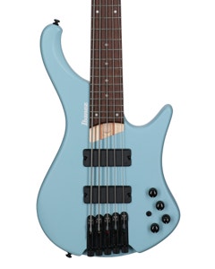 Ibanez EHB605 5-String Bass Guitar Purist Blue Matte View 2
