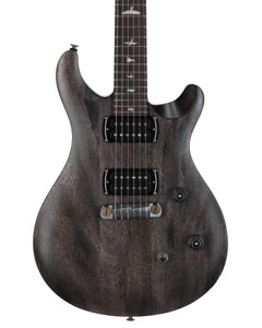 PRS SE CE24 Standard Guitar with Stoptail and Gig Bag Satin Charcoal View 2