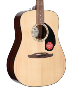 Fender California Standard Redondo Acoustic Guitar Package Natural