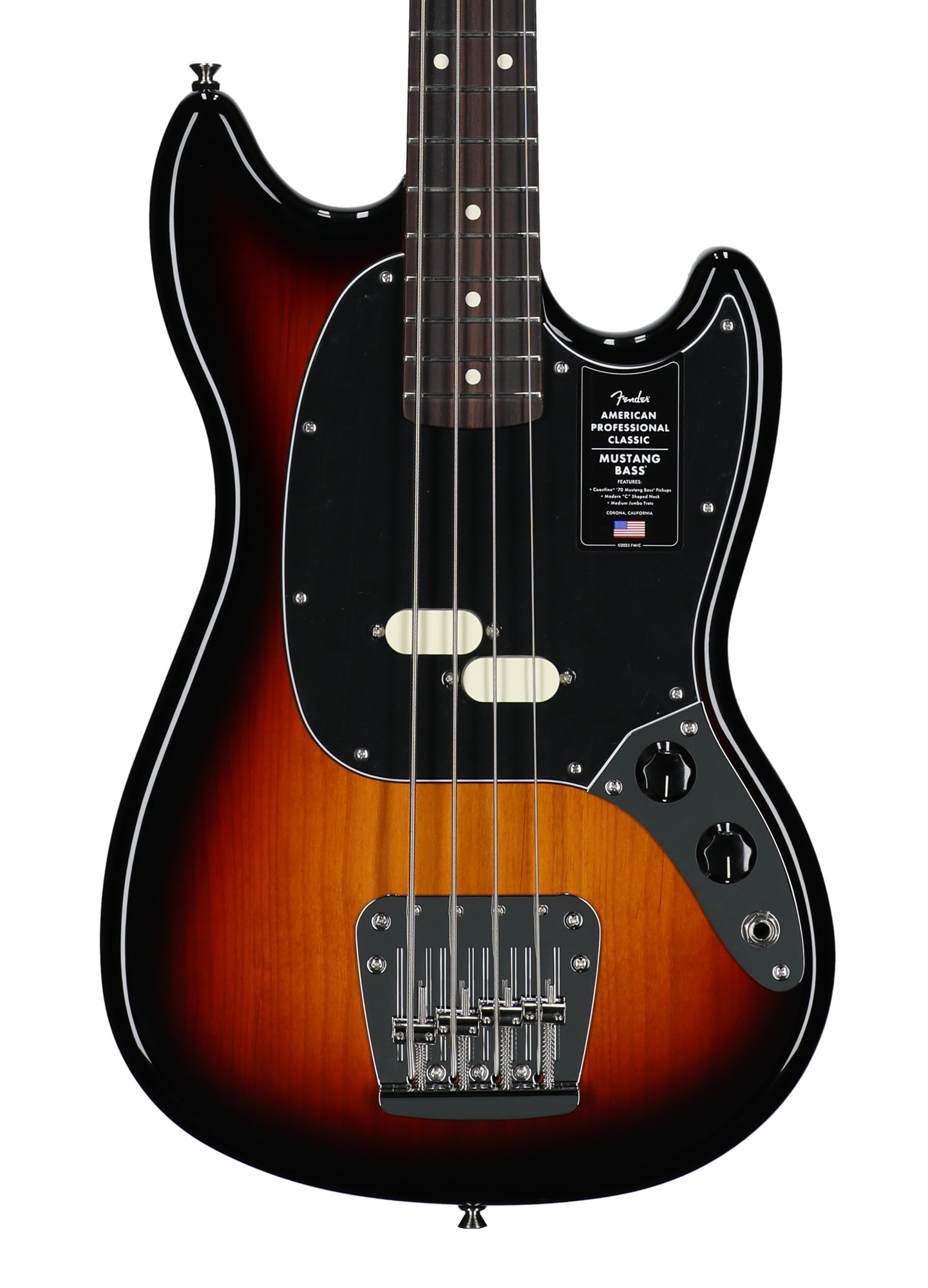 Fender American Professional Classic Mustang Bass Guitar with Bag