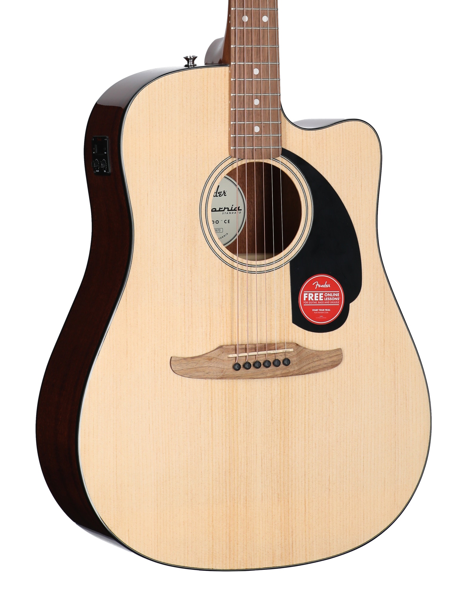 Fender California Stand Redondo CE Dread A/E Natur