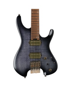Ibanez Q52FMG Electric Guitar with Bag Deep Twilight Burst View 2