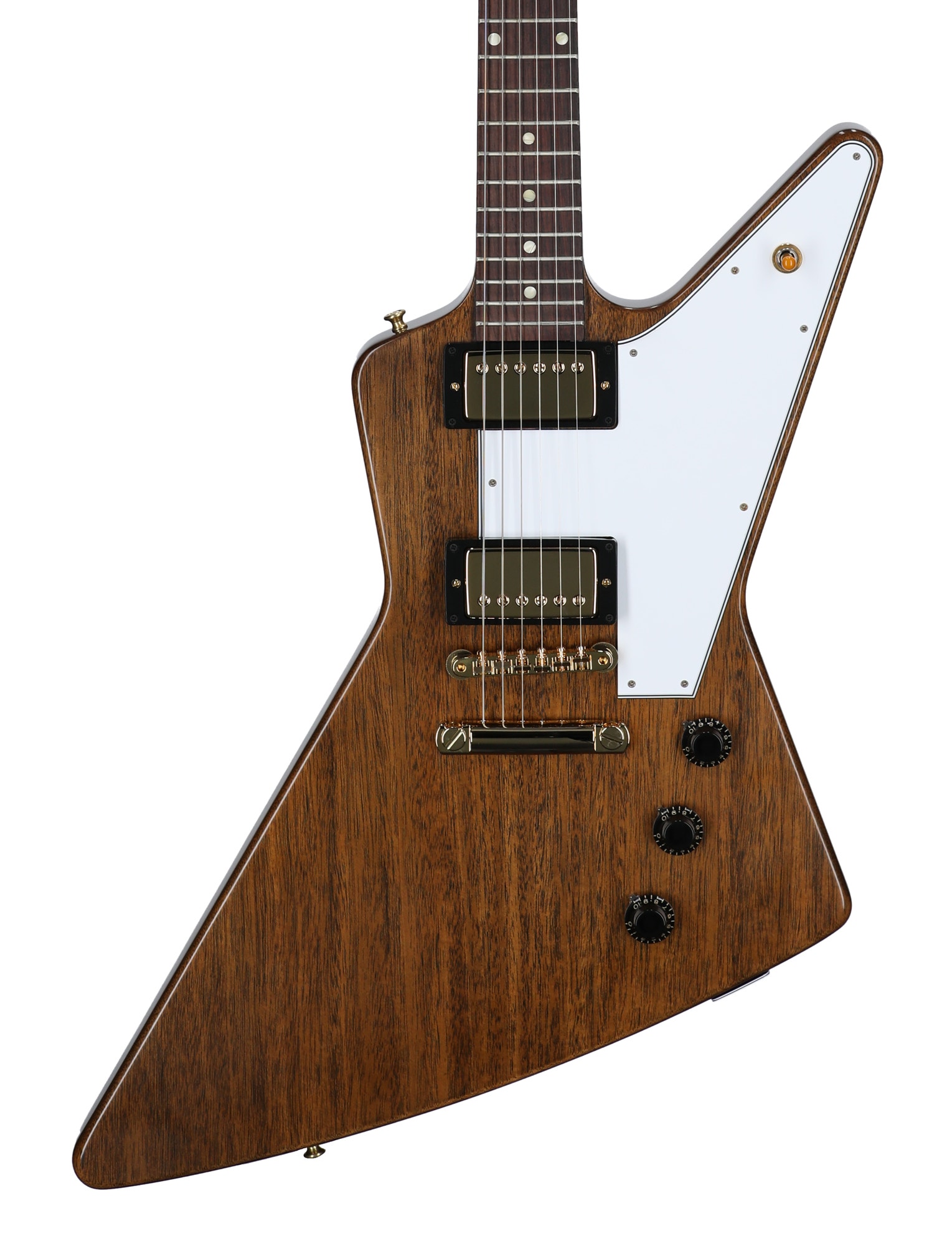 Gibson Custom Shop 1958 Mahogany Explorer Reissue Guitar with Case Antique Natural View 2