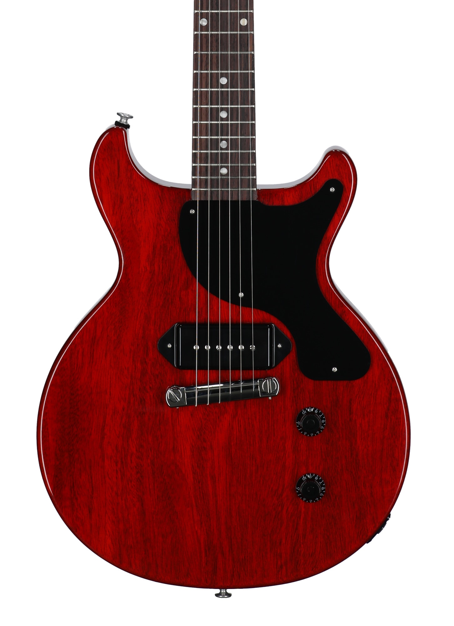 Gibson Les Paul Jr Double Cut Vintage Cherry W/C View 2
