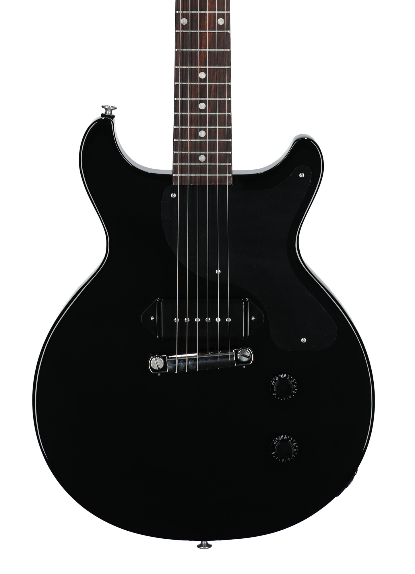 Gibson Les Paul Junior Double Cutaway Ebony W/C View 2