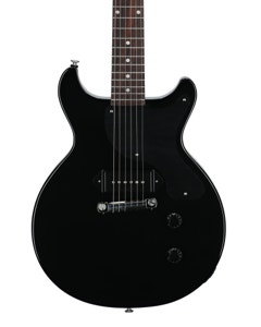 Gibson Les Paul Junior Double Cutaway Ebony W/C View 2
