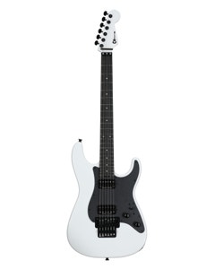 Charvel Pro-Mod Plus So-Cal 1 HH FR EB Guitar Snow White with Bag View 1