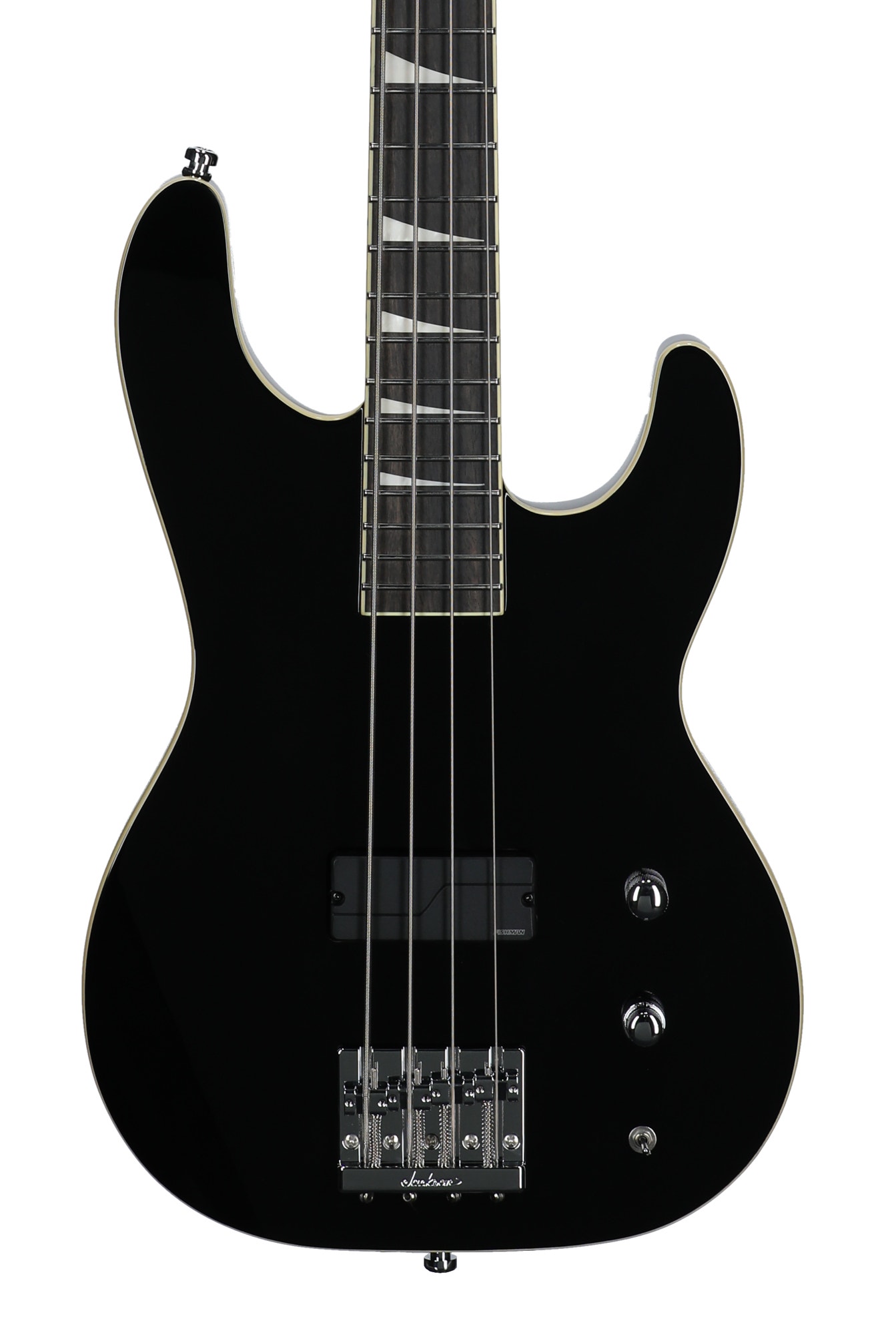 Jackson LE Pro Plus Pure Metal CB1A Bass Black WB View 2