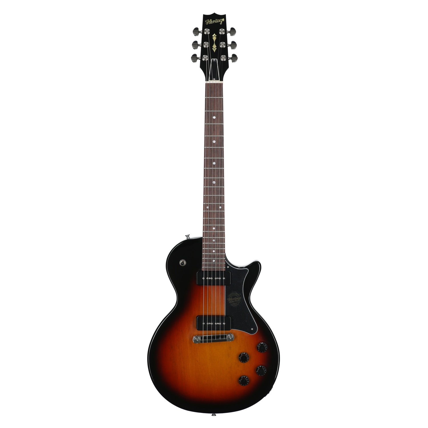 Heritage Custom Shop Core Collection H-137 Guitar with Case 3-Tone Burst View 1