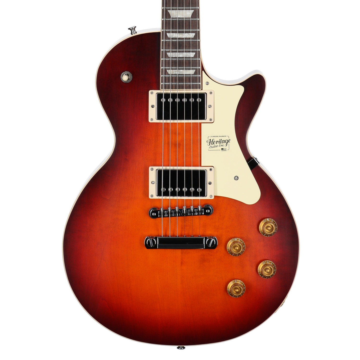 Heritage Standard II H-150 Guitar with Case Chestnut Burst View 2
