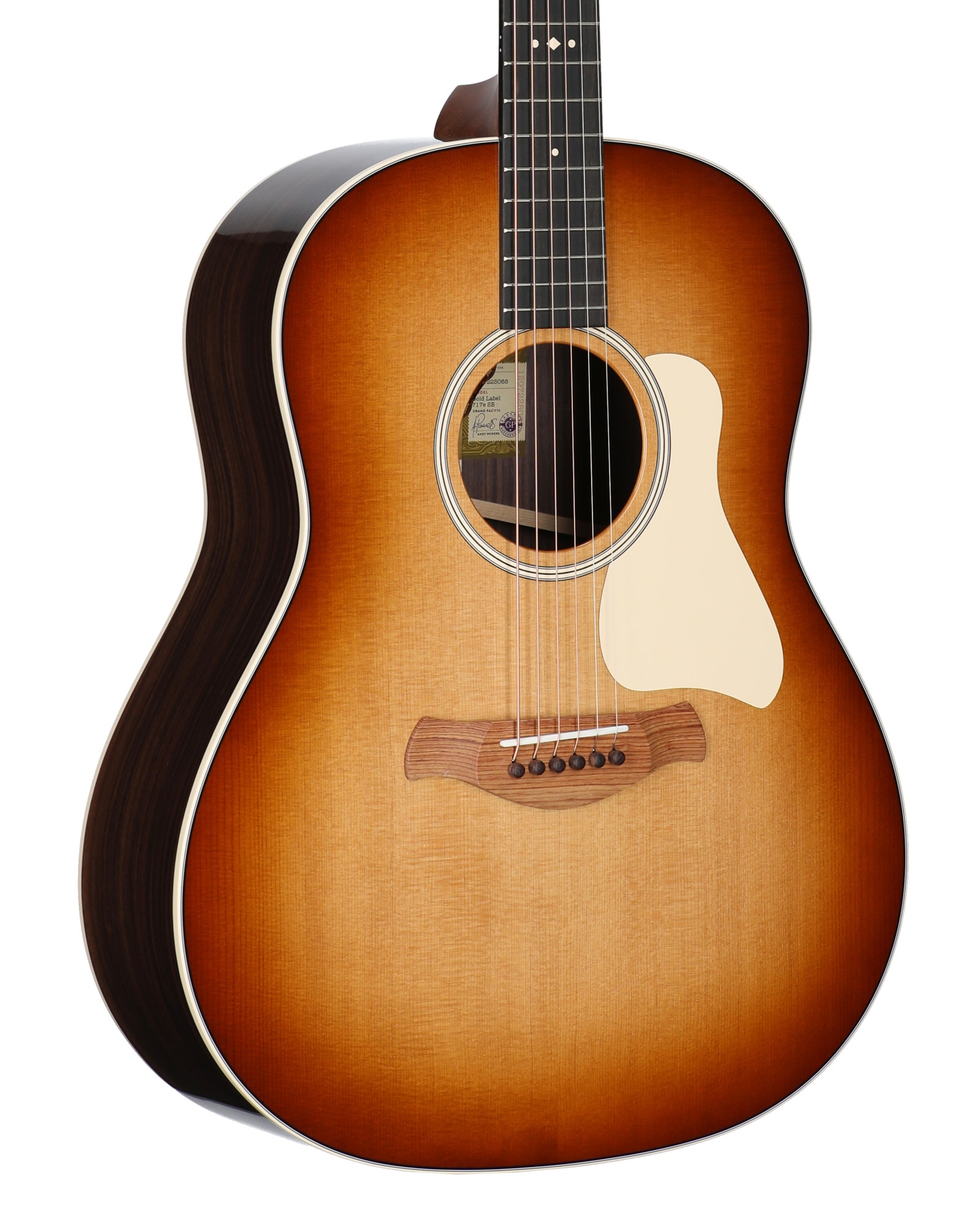 Taylor Gold Label 717e Grand Pacific A/E Guitar with Case Cream Pickguard Sunburst