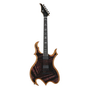 Wylde Audio Wrathmaker Electric Guitar Tortoise Shell Corridors View 1