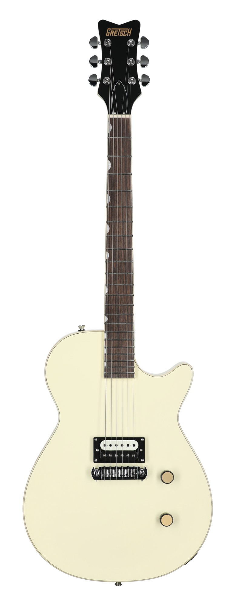 Gretsch Streamliner Jet 1 Pickup Guitar Vintage White View 1