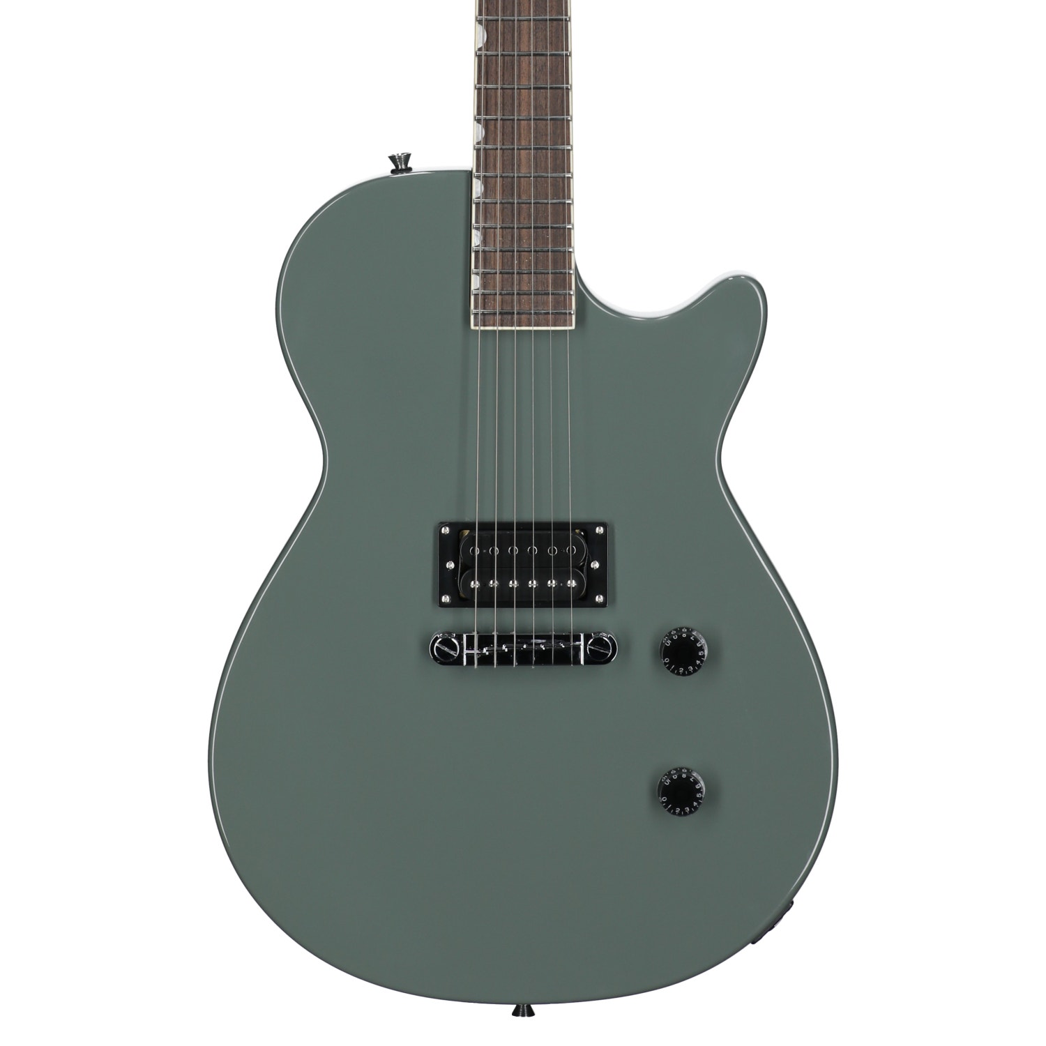 Gretsch Streamliner Jet Club 1 Pickup Guitar Olive Drab View 2