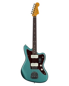 Fender American Professional Classic Jazzmaster Rosewood Guitar with Bag Sherwood Green View 1