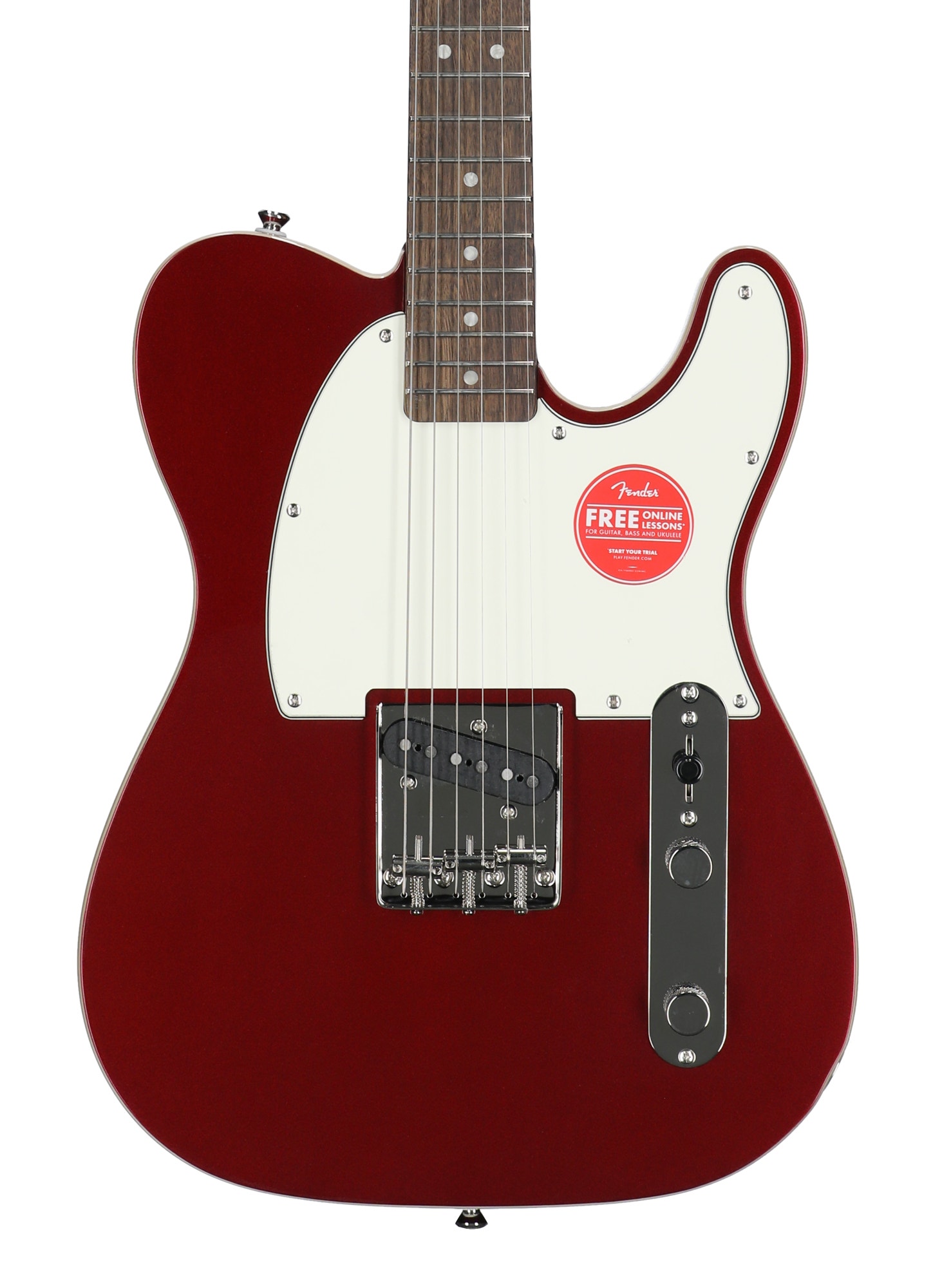 Squier Classic Vibe Custom Esquire Guitar Laurel Fingerboard Candy Apple Red