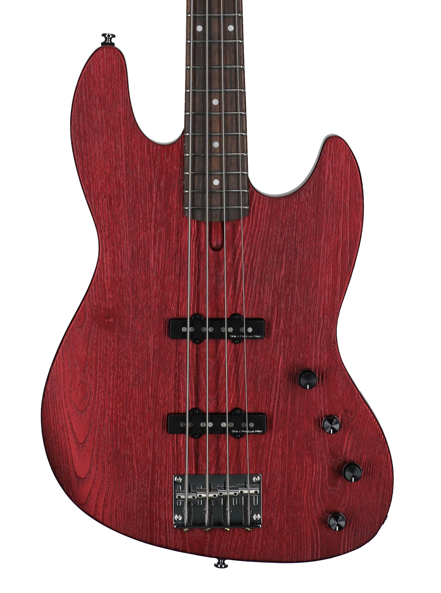 Sire Marcus Miller V6 4-String Bass Guitar Candy Apple Red
