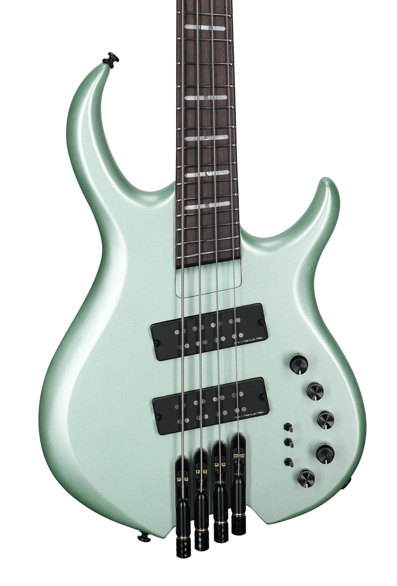 Sire Marcus Miller M6 Headless 4-String Bass Guitar Surf Green View 2
