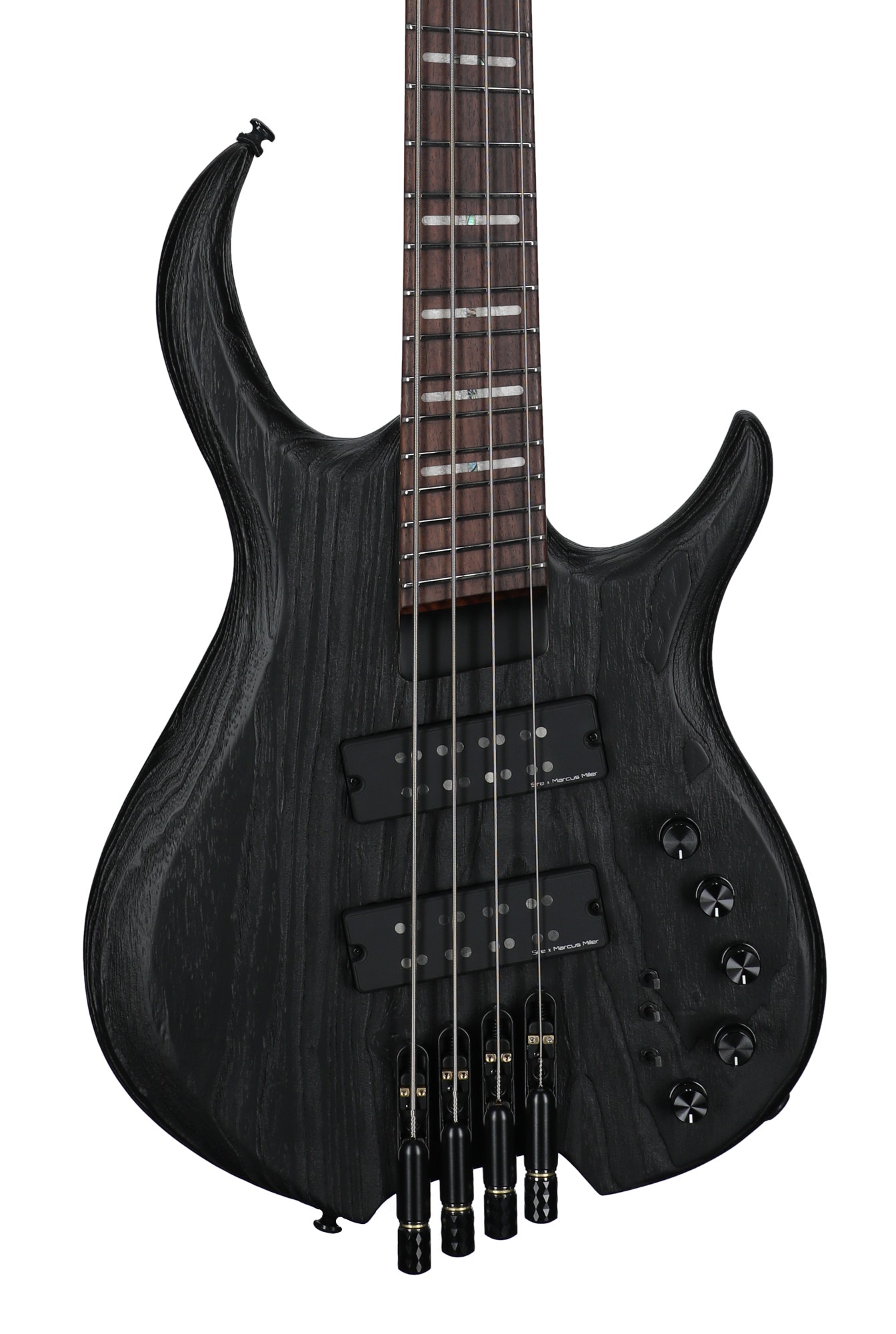 Sire Marcus Miller M6 Headless 4-String Bass Guitar Black View 2