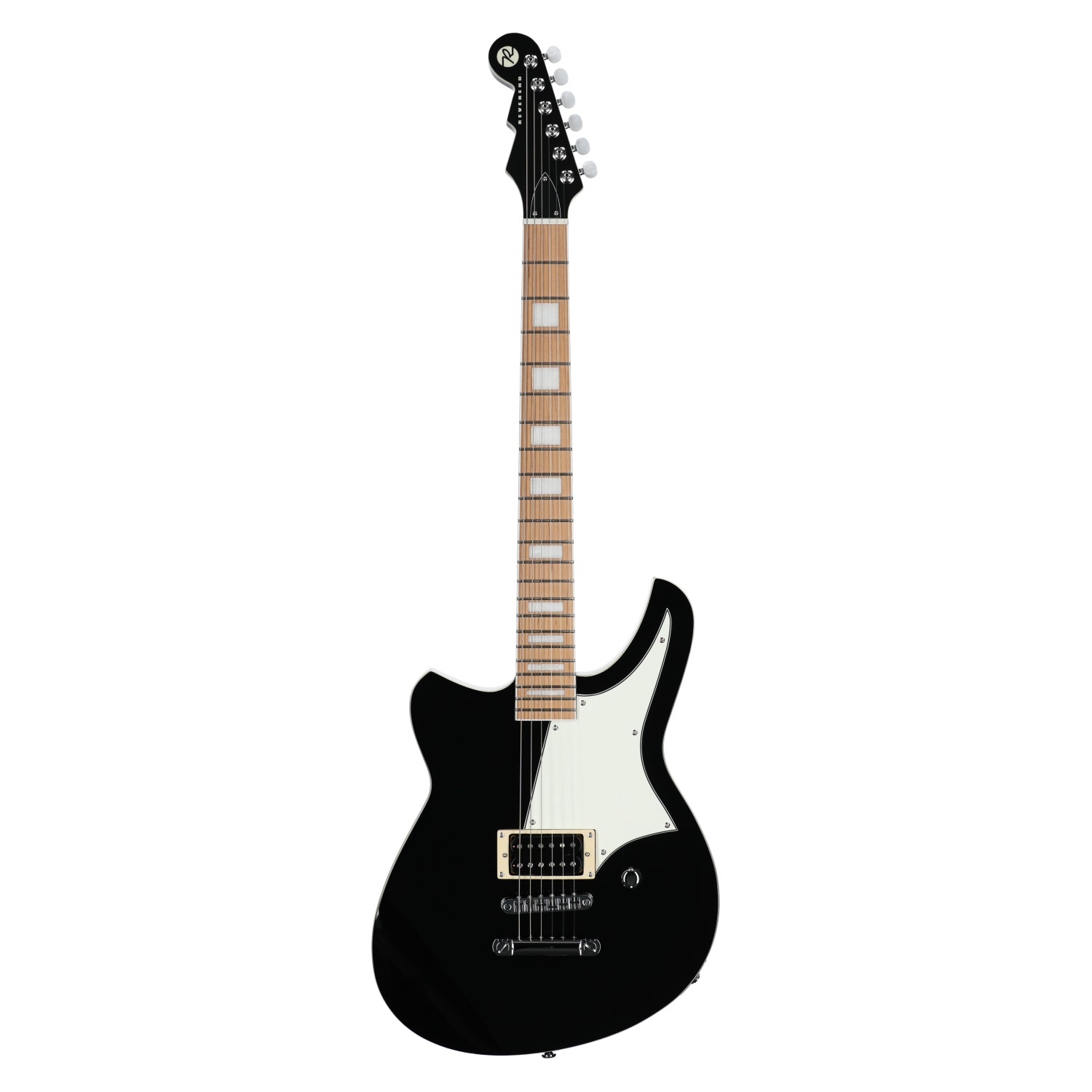 Reverend Matt West Signature Wiz-1 Electric Guitar Midnight Black