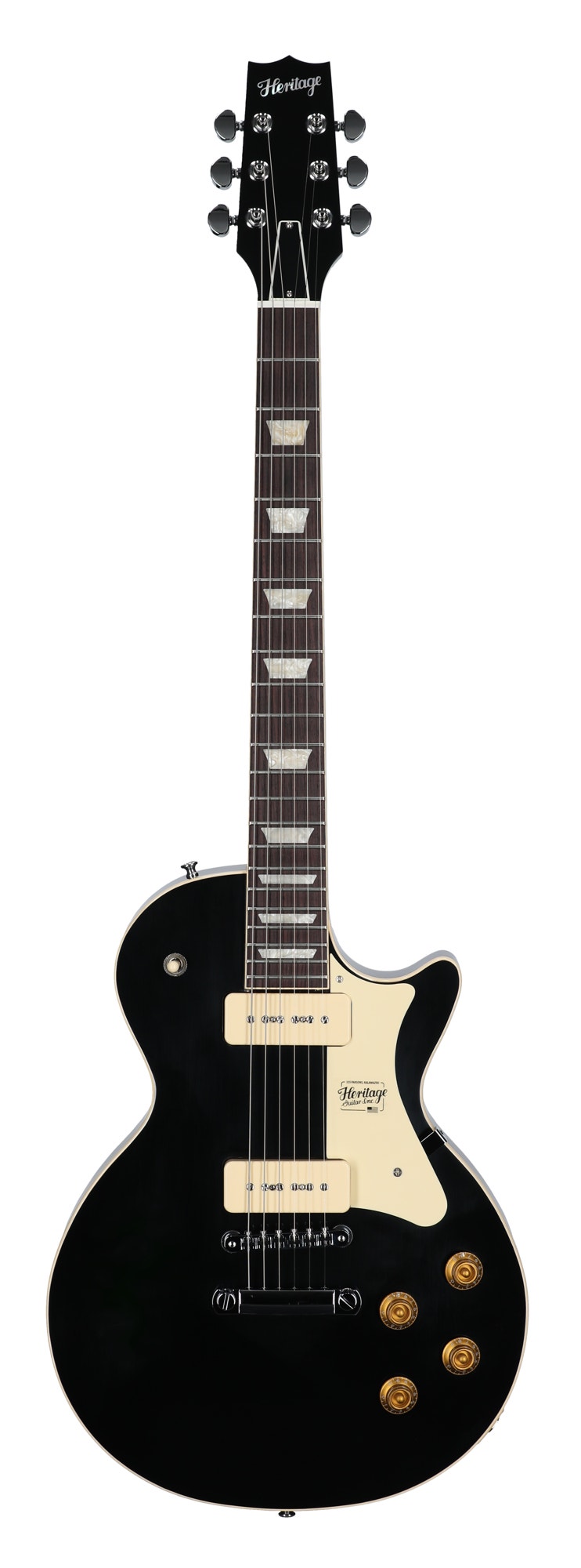 Heritage Standard II H-150 P90 Guitar with Case Ebony