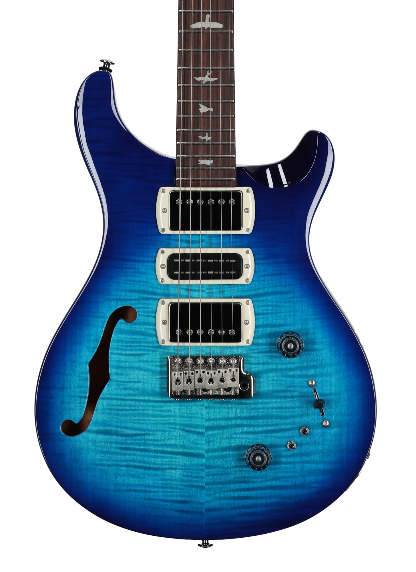 PRS SE Special Semi-Hollow Lake Blue with Gigbag View 2