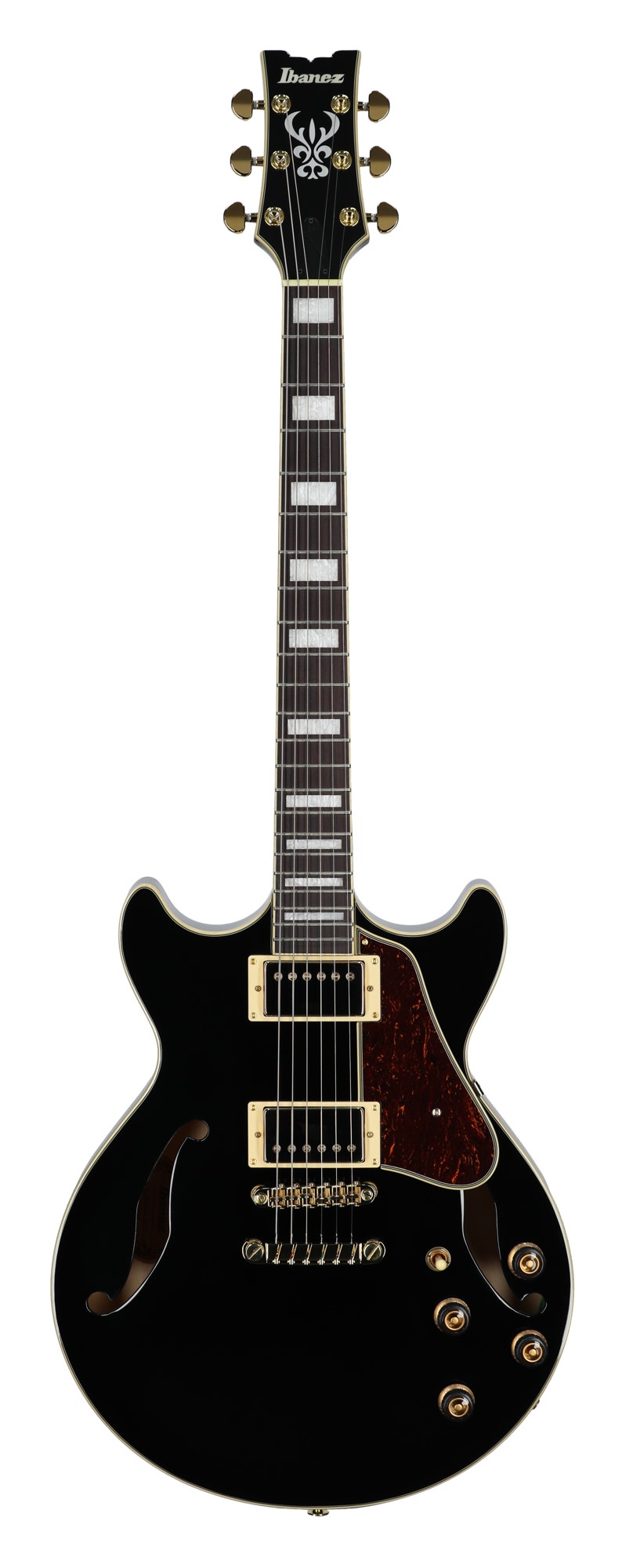 Ibanez Artcore AM73 Semi Hollow Body Electric Guitar Black View 1