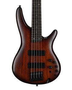 Ibanez SR505A Electric Bass Guitar Mahogany Brown Burst View 2