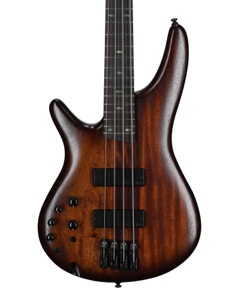 Ibanez SR500AL Bass Guitar Mahogany Brown Burst View 2