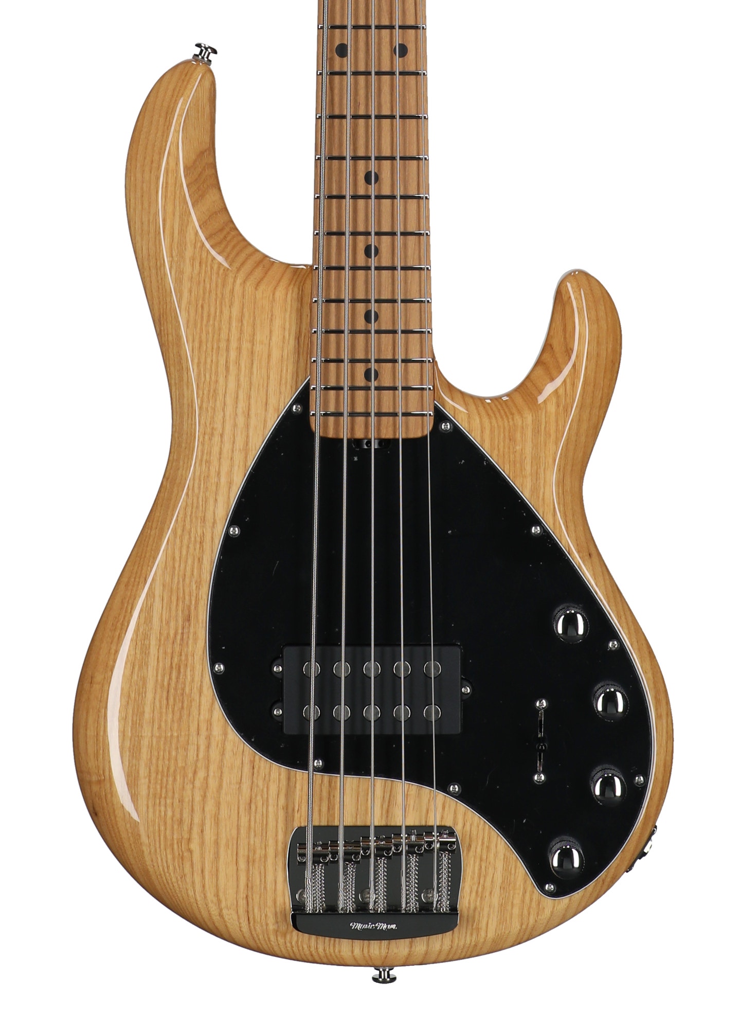 Music Man StingRay Special 5 5-String Bass with Mono Case Classic Natural View 2
