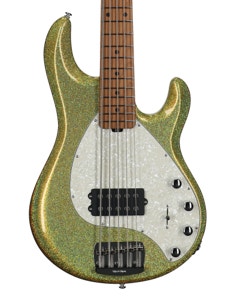 Music Man StingRay Special 5 5-String Bass with Mono Case Yellow Brick Road View 2
