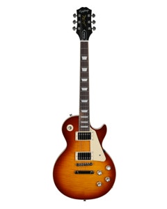 Epiphone Inspired by Gibson Les Paul Standard 60s Figured Guitar with Gig Bag Iced Tea Burst