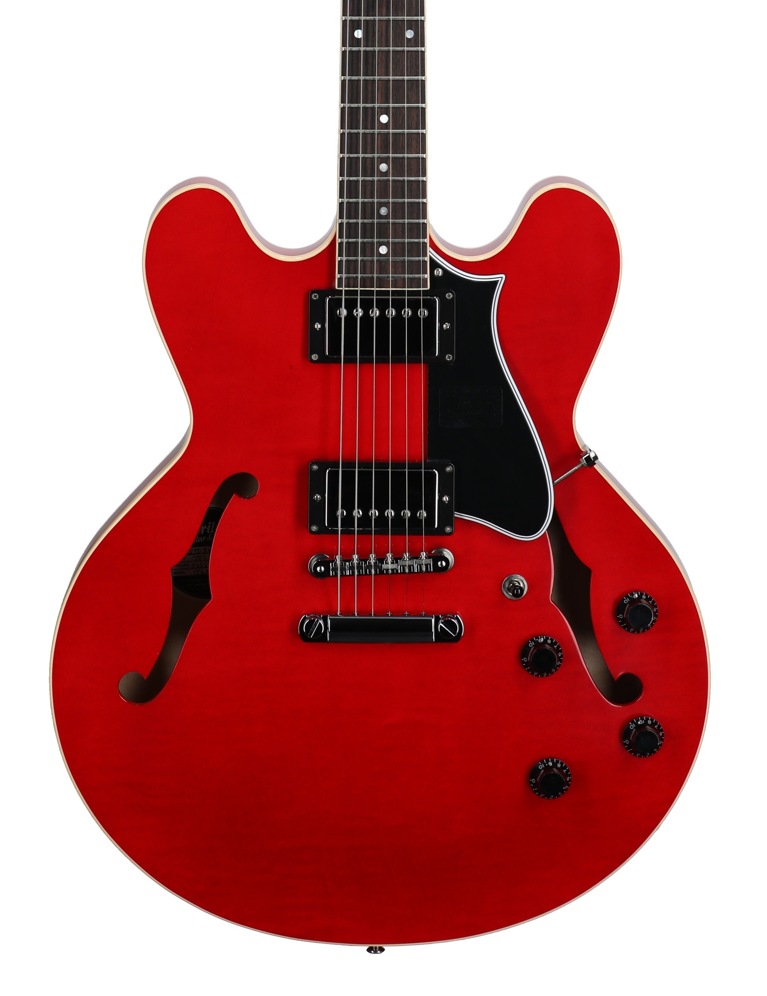Heritage Standard II Collection H-535 Electric Guitar with Case Trans Cherry View 2