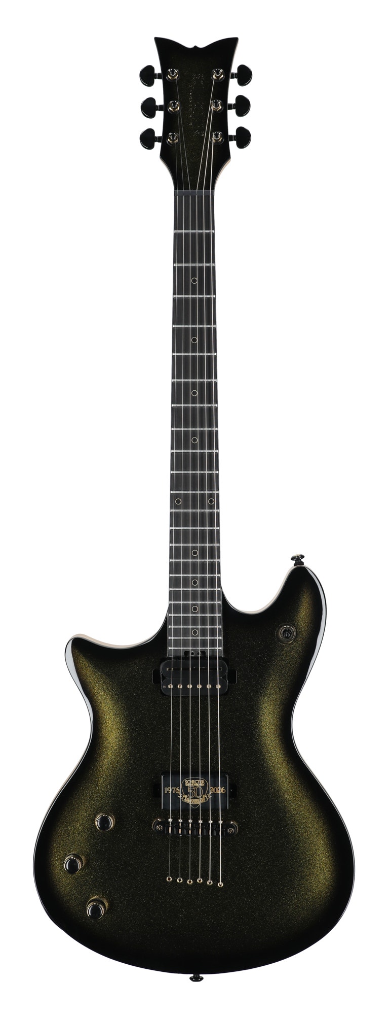 Schecter Tempest 50th Anniversary Left-Handed Electric Guitar Gold Burst