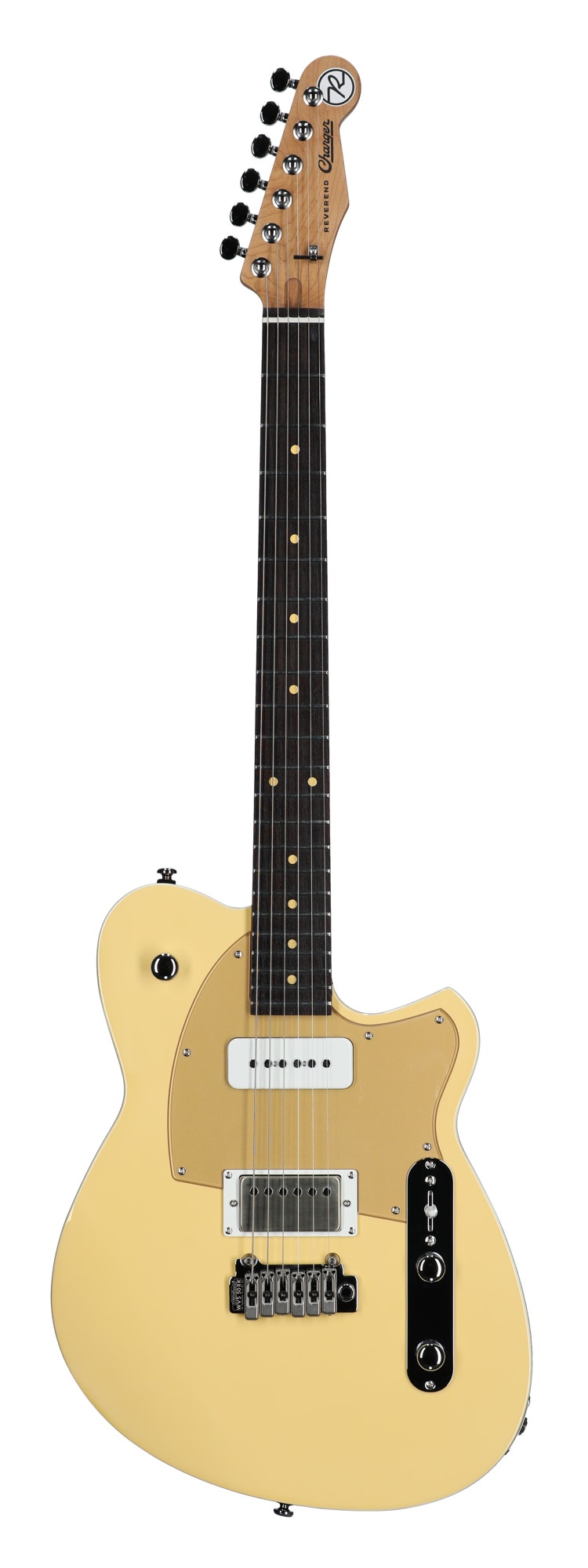 Reverend Charger H90 Wilkinson Electric Guitar Powder Yellow
