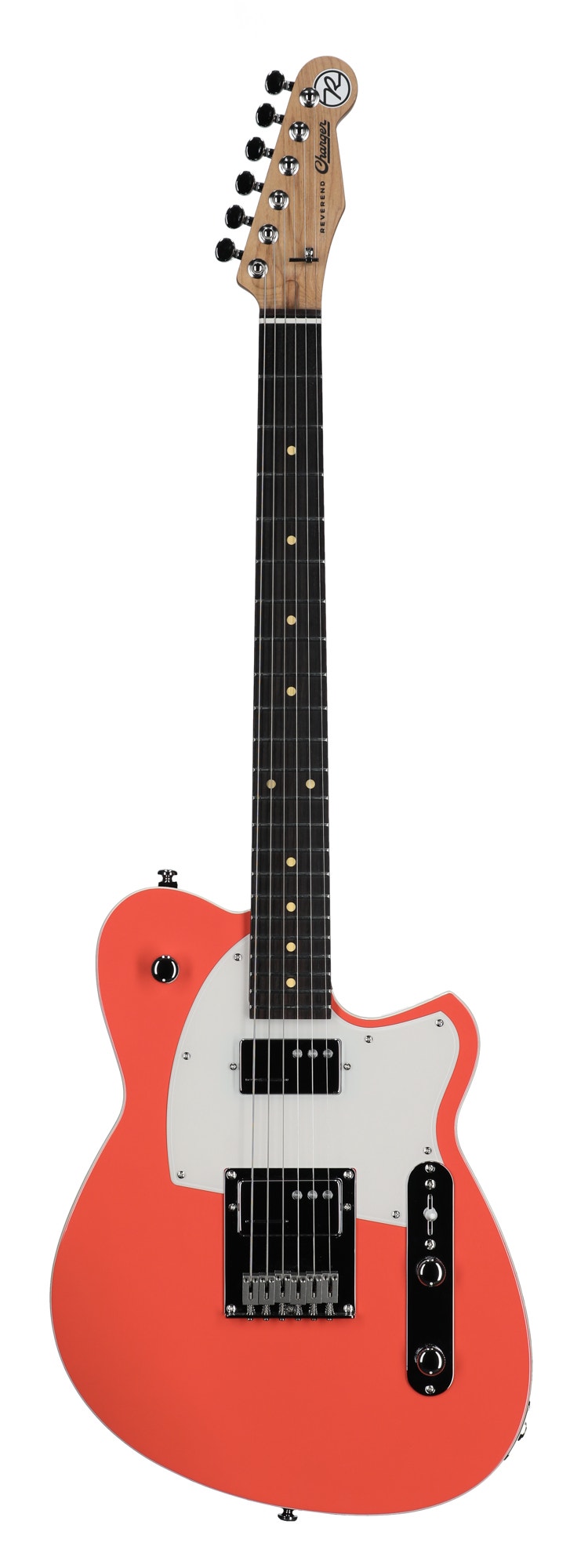 Reverend Charger Cleancut Electric Guitar Feisty Red
