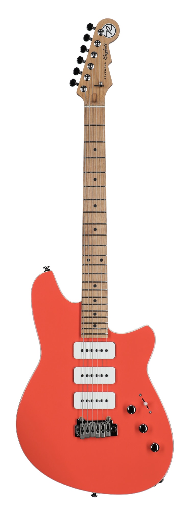 Reverend Kingbolt 390 Electric Guitar Feisty Red