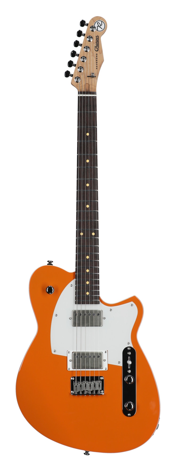 Reverend Charger HH Electric Guitar Baked Orange