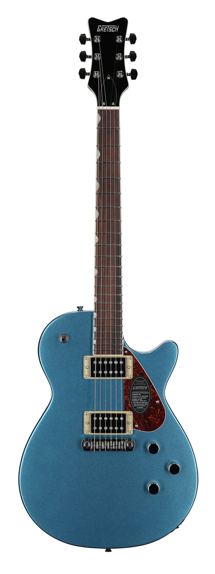 Gretsch Electromatic Jet Club Rosewood Fingerboard Guitar Riviera Blue