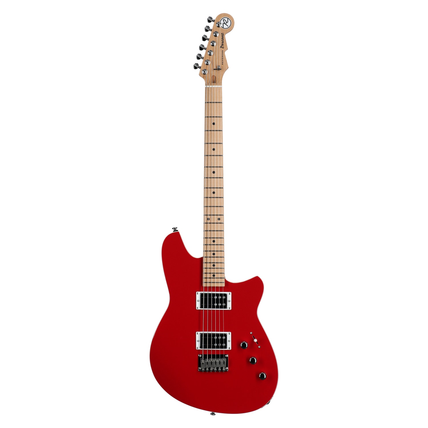 Reverend Descent Baritone Guitar Metallic Cherry